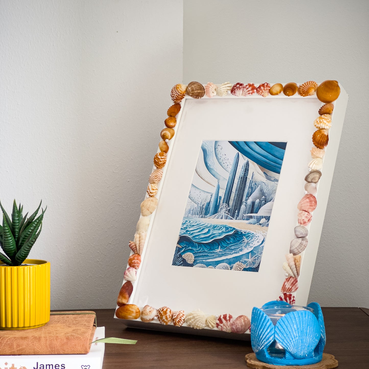 Seashell Photo Frames