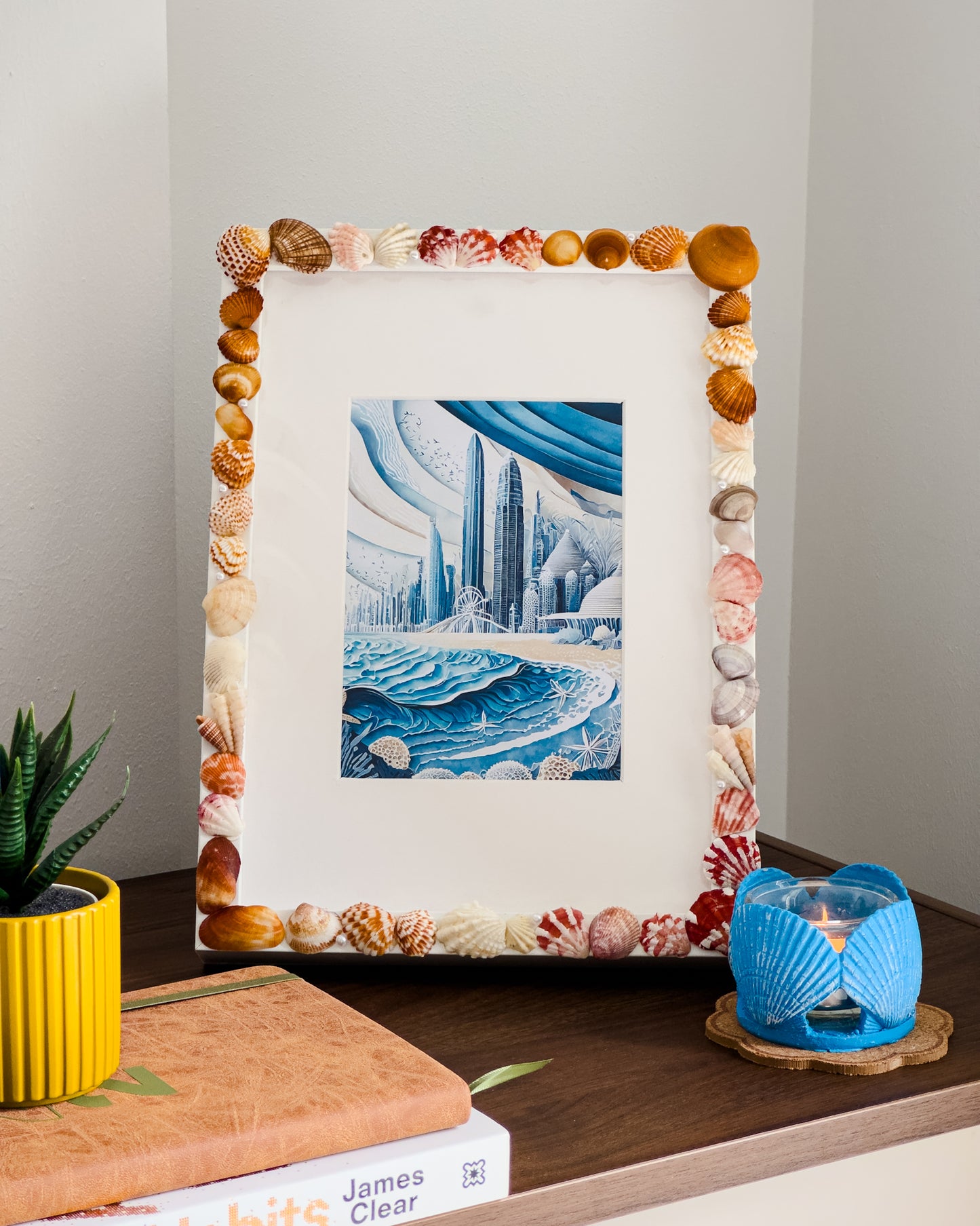 Seashell Photo Frames